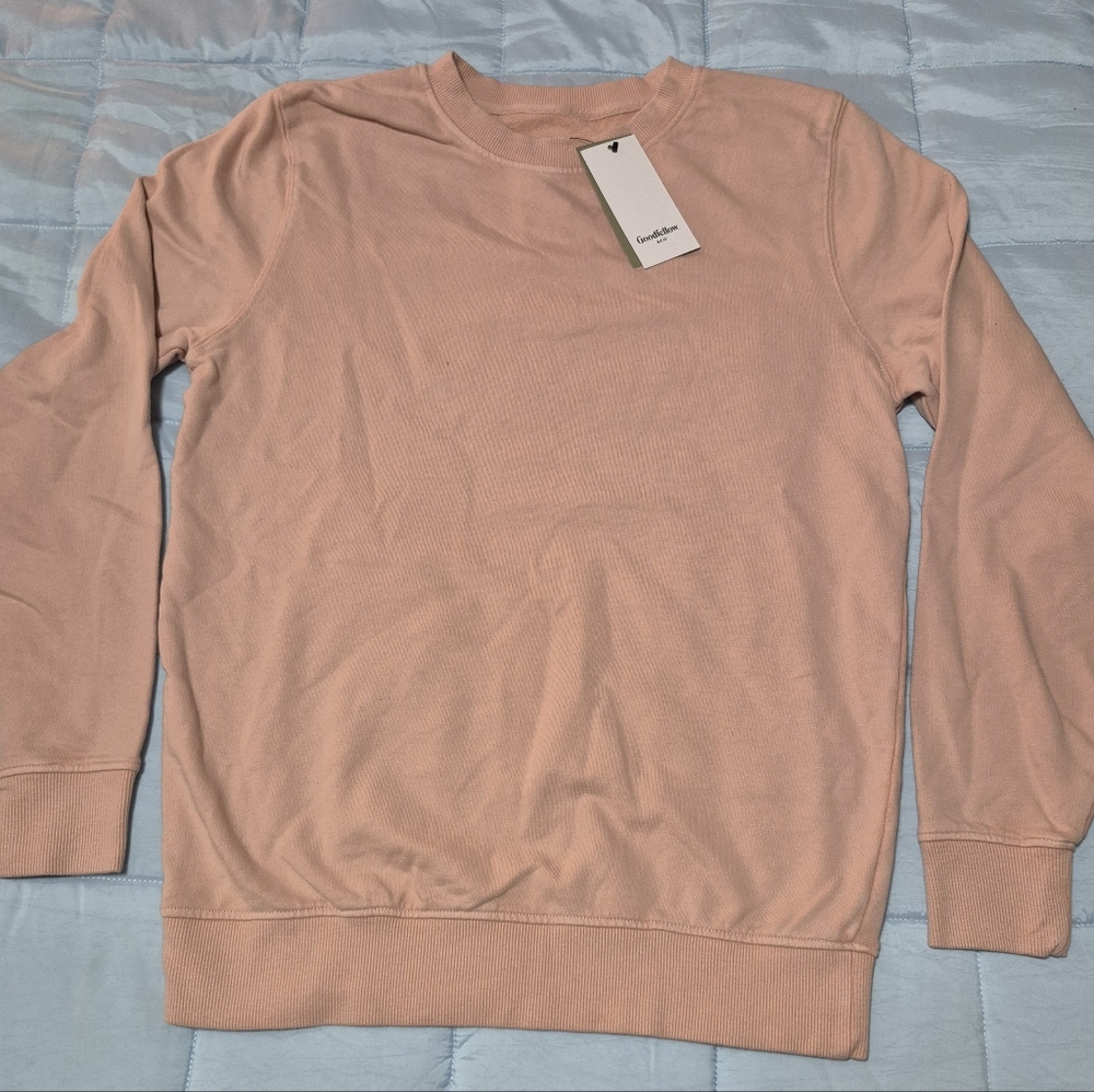 Goodfellow & Co Men's Light Pink Crewneck Sweater